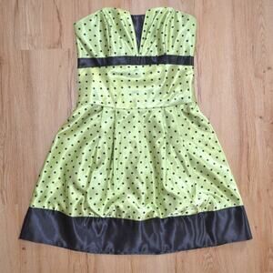 Vintage Jessica McClintock Gunne Sax 50s Polka Dot Dress